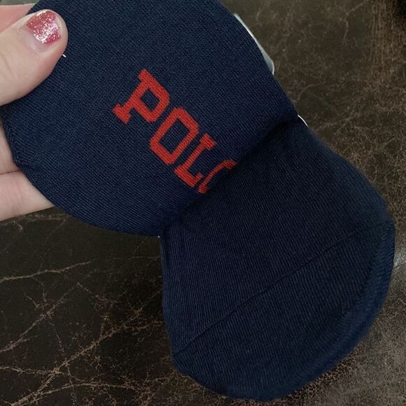 Polo Ralph Lauren Dress Liner Socks 3pk - Picture 2 of 2